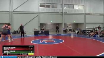 285 lbs Semis & 1st Wrestleback (8 Team) - Davis Pickett, Utah vs Jaren Rohde, Wisconsin