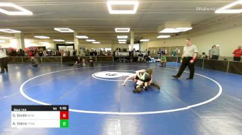 130 lbs Quarterfinal - Gabel Smith, Massabesic Youth Wrestling Club vs Anthony Vieira, Top Flight Wrestling Academy