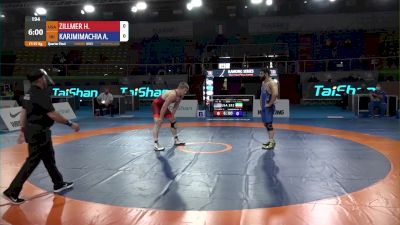 97 kg Hayden Nicholas ZILLMER, USA vs Alireza Mohammad KARIMI, IRI