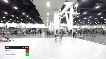 58 lbs Round Of 16 - Maverick Sena, Top Notch vs Easton Schuette, Aniciete TC