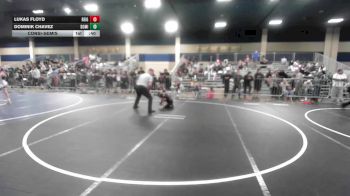 66 lbs Consolation - Lukas Floyd, Reign WC vs Dominik Chavez, Dominate WC