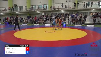 60kg Champ. Round 1 - Dominic Wendt, Miri Piri WC vs Cash Friend, The ROC