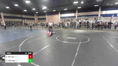 109 lbs Consi Of 32 #2 - Caterina Barriga, Apex Wr Ac vs Dejah Aldridge, Reign WC