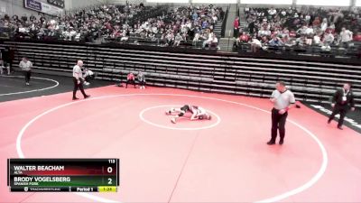 113 lbs Cons. Semi - Walter Beacham, Alta vs Brody Vogelsberg, Spanish Fork