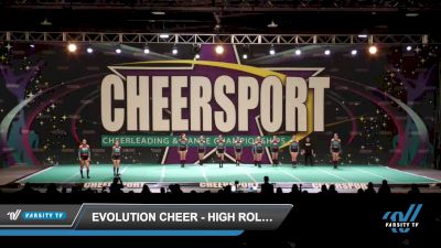 Evolution Cheer - High Rollers [2022 L5 Junior Coed - D2] 2022 CHEERSPORT National Cheerleading Championship
