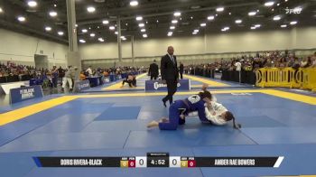 Amber Rae Bowers vs Doris Rivera-Black 2025 World Master IBJJF Jiu-Jitsu Championship