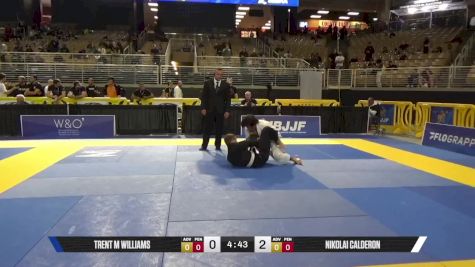 Nikolai Calderon vs Trent M Williams 2025 Pan Jiu Jitsu IBJJF Championship