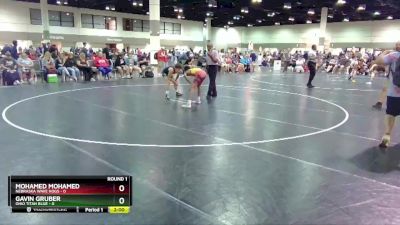 106 lbs Round 1 (16 Team) - Mohamed Mohamed, Nebraska Wave Hogs vs Gavin Gruber, Ohio Titan Blue