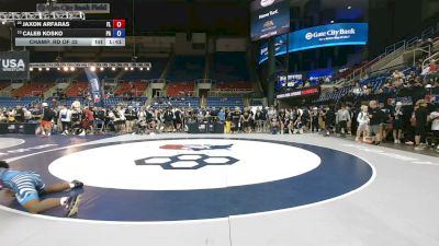 144 lbs Champ. Rd Of 32 - Jaxon Arfaras, Florida vs Caleb Kosko, Pennsylvania