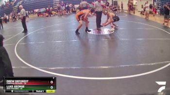 170 lbs Round 1 (6 Team) - Luke George, Ohio Hazards vs Drew Deforest, Carolina Reapers