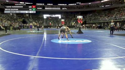 165 lbs Champ. Round 1 - Bryce Dauphin, Central Okla. vs David Hunsberger, Lander