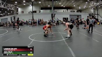 165 lbs Round 3 (8 Team) - Nick Feldi, Este Built WC vs Landon Delara, Validus WC Gold