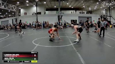 165 lbs Round 3 (8 Team) - Nick Feldi, Este Built WC vs Landon Delara, Validus WC Gold