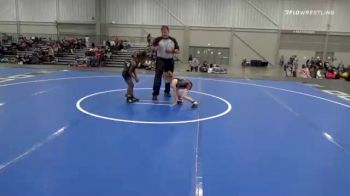 45 lbs Prelims - Hanna Lollis, Cowgirls Black vs Aniyah Stewart, OK Supergirls Blue