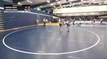 149 lbs Cons. Round 4 - Andras Fabian, Gettysburg vs Anthony Basile, Patriot Elite Wrestling Club