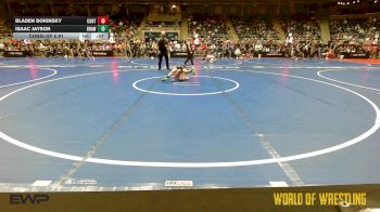 70 lbs Consi Of 8 #1 - Bladen Bokinsky, Contenders Wrestling Academy vs Isaac Jayson, Brawler Elite