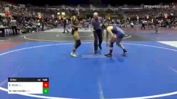 123 lbs Consi Of 8 #1 - Emily Alvis, All-Phase vs Melody Hernandez, Cali Warriors