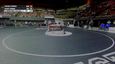 132 lbs Consi Of 8 #1 - Steven Torres, Chowchilla vs Scott Tinnes, Coalinga