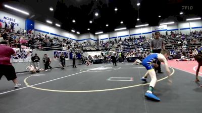 73 lbs Consolation - Elijah Robinson, Sulphur Youth Wrestling Club vs Calin Kinder, Piedmont