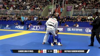 Luiz Paulo Carneiro Medeiros vs Leandro Lima De Souza 2025 Brasileiro Jiu-Jitsu IBJJF