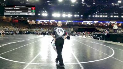 106 lbs Cons. Round 4 - Bennett Brame, Eastside vs Alejandro Ravelo, Southwest Miami