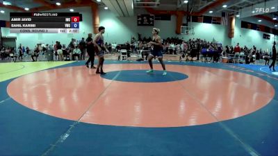 138 lbs Cons. Round 2 - Sahil Karimi, Viking Wrestling Club vs Amir Javid, Integrity Wrestling Club