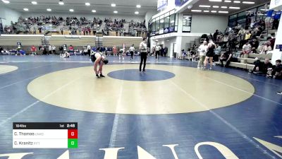 184 lbs Round Of 16 - Carson Thomas, Unrostered vs Chase Kranitz, Pittsburgh