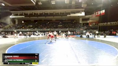 144 lbs Cons. Round 1 - Joaquin Yepez, Lodi vs Antonio Gutierrez, Delhi