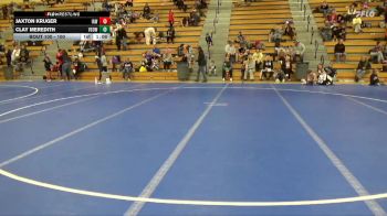 100 lbs Round 5 - Jaxton Kruger, Immortal Athletics WC vs Clay Meredith, Victory School Of Wrestling