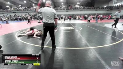 130 lbs Semifinal - Brodi Jones, Victory Wrestling-AAA vs Brody Wood, JC Youth Wrestling Club-AAA 