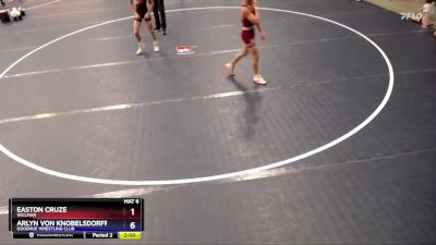 97 lbs Cons. Round 2 - Easton Cruze, Willmar vs Arlyn Von Knobelsdorff, Goodhue Wrestling Club