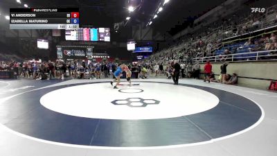 125 lbs Cons. Sub-rd Of 32 - Vi Anderson, SD vs IzaBella Maturino, OK