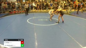 127 lbs Consy-4 - Seth Miller, Bethel Park vs Owen Klodowski, Baldwin