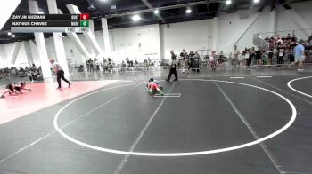 54 lbs Round Of 16 - Zaylin Guzman, Burton Wrestling vs Nathius Chavez, Madera WC