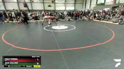 170 lbs Champ. Round 1 - Cole Torres, WA vs Jack Dalling, CA