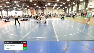 160 lbs Round Of 64 - Xavier Castaneda, VA vs Jake Boog, MD