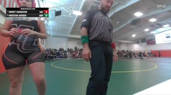 132 lbs Cons. Round 5 - Weston Green, Green River vs Jimmy Hamoodi, Denver East