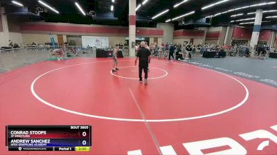 117 lbs Semifinal - Conrad Stoops, 3F Wrestling vs Andrew Sanchez, Apex Grappling Academy