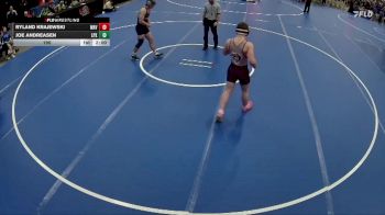 190 lbs Quarterfinals (8 Team) - Ryland Krajewski, Waverly vs Joe Andreasen, Lincoln Pius X