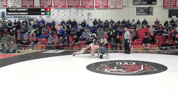 190 lbs Round Of 16 - Wyatt Kennett, Middlebury vs Grayson Hebert, Mt. Mansfield
