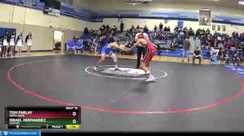 138 lbs Quarterfinal - Tom Farlay, White Swan vs Israel Hernandez, Warden