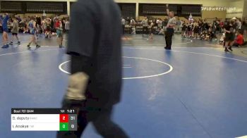 73 lbs Prelims - Dom Deputy, Broad Axe Wrestling Club Red.10 vs Issac Anokye, Junior Terps ES