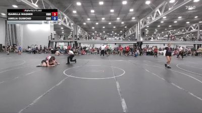 135 lbs Round 3 - Isabella Wagner, Venom Girls WC vs Amelia Guimond, South Side WC