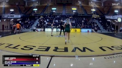 160 lbs Quarterfinal - Kylie Hulse, Sioux Falls vs Abby Smith, Adams State