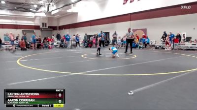 50-55 lbs Semifinal - Easton Armstrong, Franklin Central WC vs Aaron Corrigan, Buckhorn Youth WC