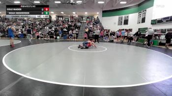 150 lbs Champ. Round 1 - Noah Ingwersen, Lincoln East vs Cole Mader, Lawrence Elite