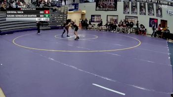 110 lbs Quarterfinals (8 Team) - Crystal Vaca, Chestatee vs Salma Gonzalez-Santos, Gilmer County