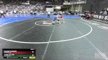 2A 106 lbs Quarterfinal - Cash Eylar, Ellensburg vs Shane Spindel, Washington