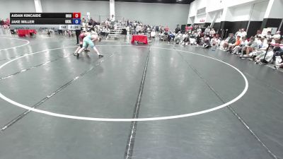 165 lbs Aidan Kincaide, Team Indiana Gold vs Jake Miller, Oklahoma Blue