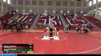 113 lbs Round 2 - Wesley Miller, Mcadory vs Wyatt Carroll, Thompson HS